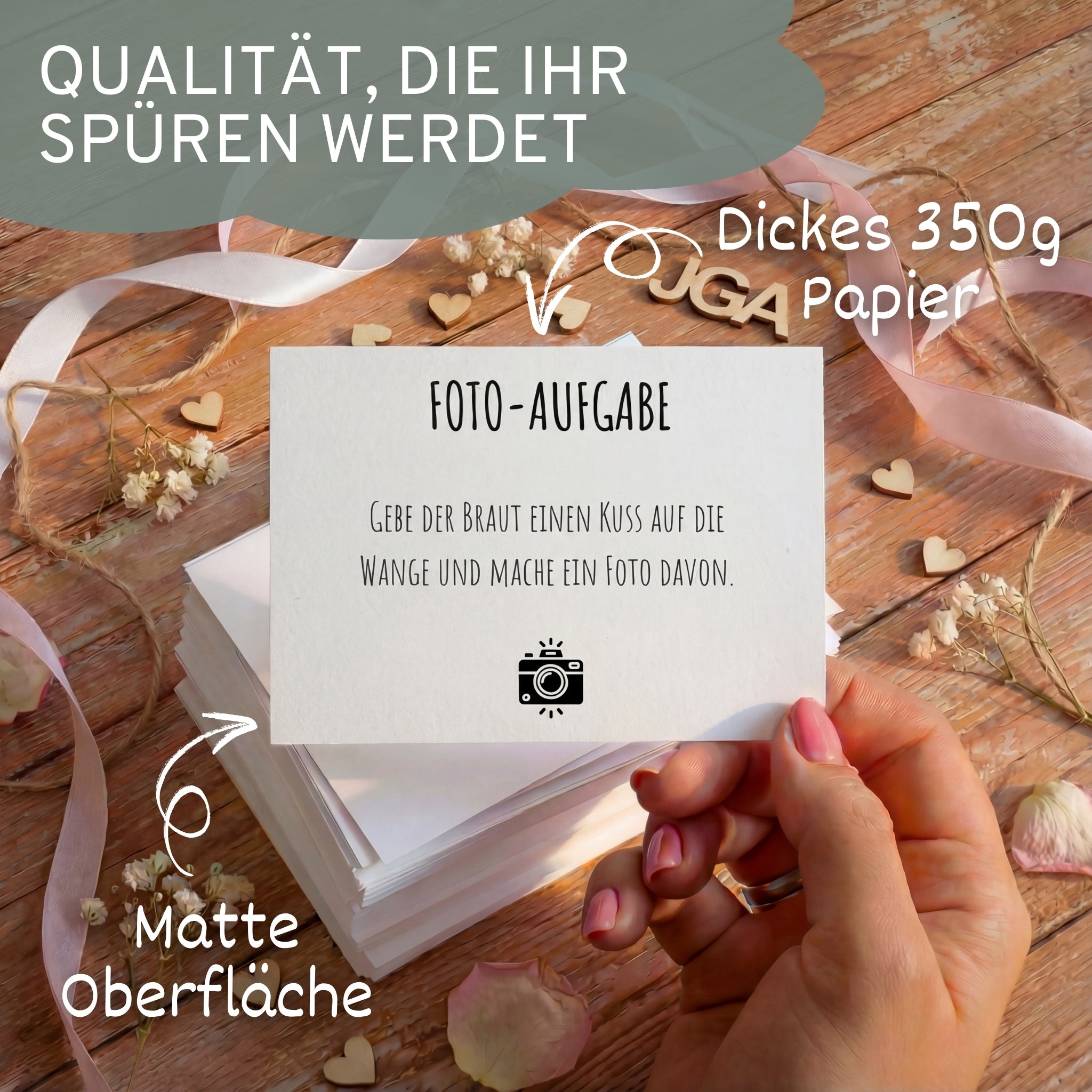 Fotoaufgaben JGA Frauen – 60 Karten