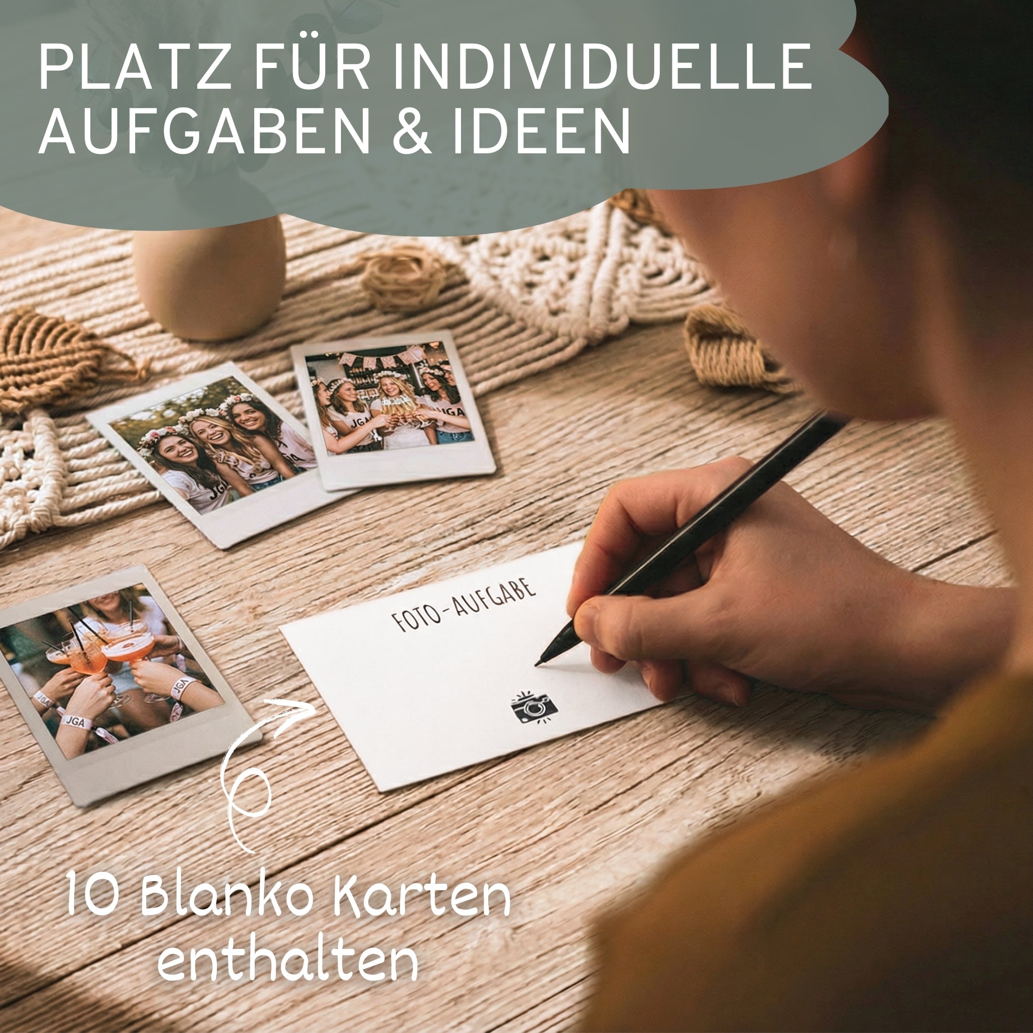 Fotoaufgaben JGA Frauen – 60 Karten