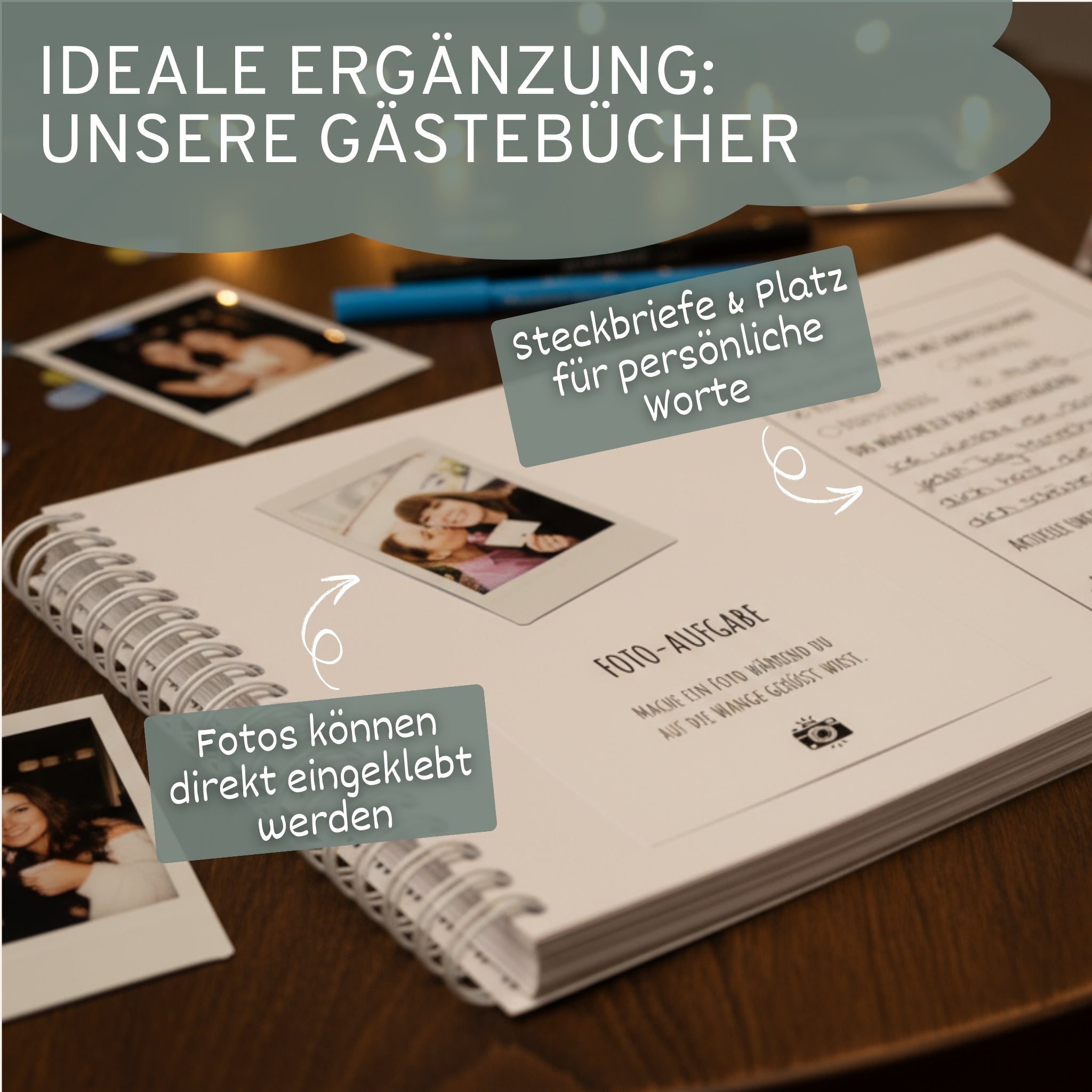 Fotoaufgaben Geburtstag – 60 Karten