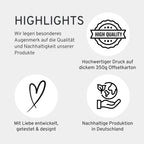 Foto - Hochzeitsbingo – Modernes & kreatives Hochzeitsspiel – 25 individuelle Bingo - Karten - GLEDESTUND