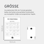 Foto - Hochzeitsbingo – Modernes & kreatives Hochzeitsspiel – 25 individuelle Bingo - Karten - GLEDESTUND