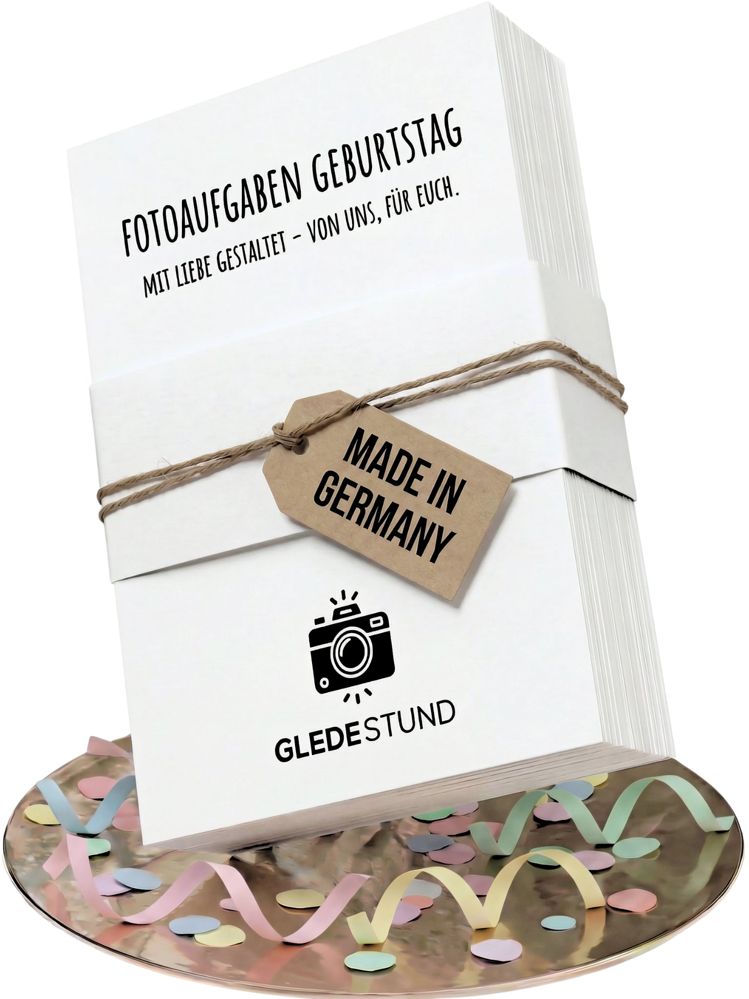Fotoaufgaben Geburtstag – 60 Karten