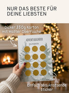 "Ein Gutschein für..." Rubbel Adventskalender - GLEDESTUND