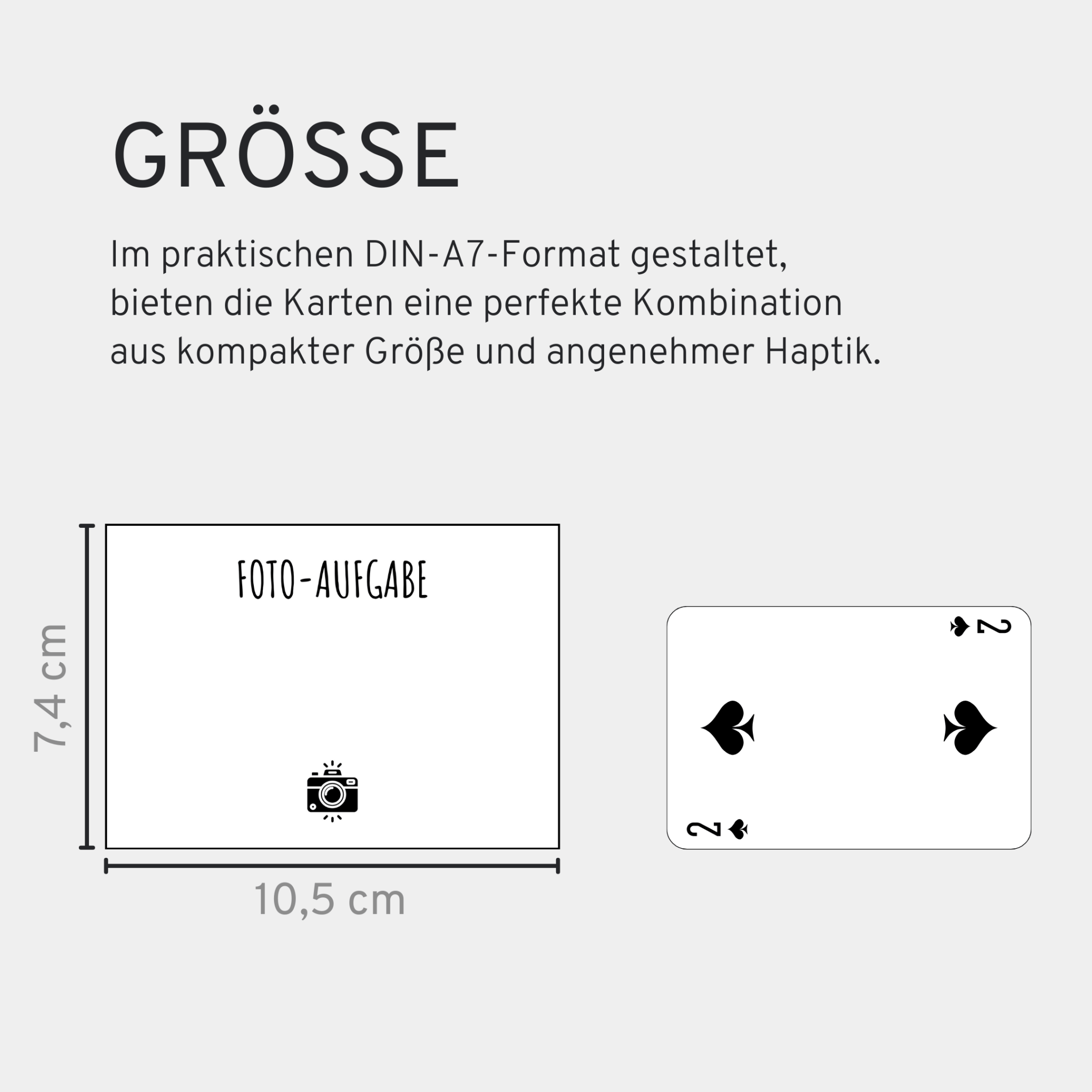 Fotoaufgaben Blanko – 50 Karten zum selber gestalten - GLEDESTUND