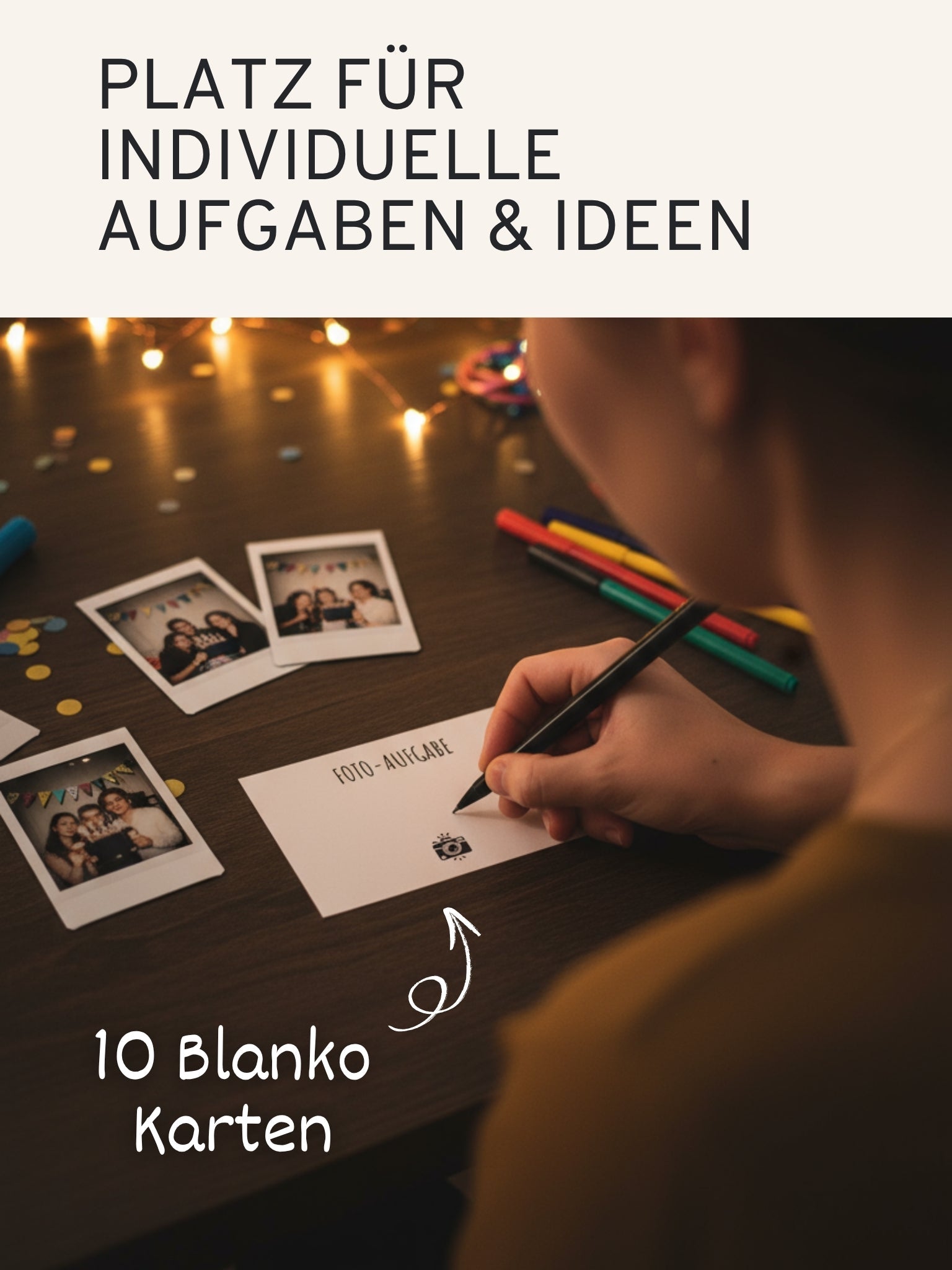 Fotoaufgaben Geburtstag – 60 Karten - GLEDESTUND