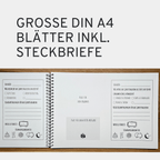 Gästebuch für Fotoaufgaben Geburtstag - 60 Seiten inkl. Fragen - GLEDESTUND