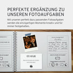 Gästebuch für Fotoaufgaben JGA - 60 Seiten inkl. Fragen - GLEDESTUND