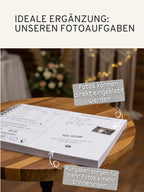 Gästebuch Hochzeit mit Fragen - 100 Seiten - GLEDESTUND