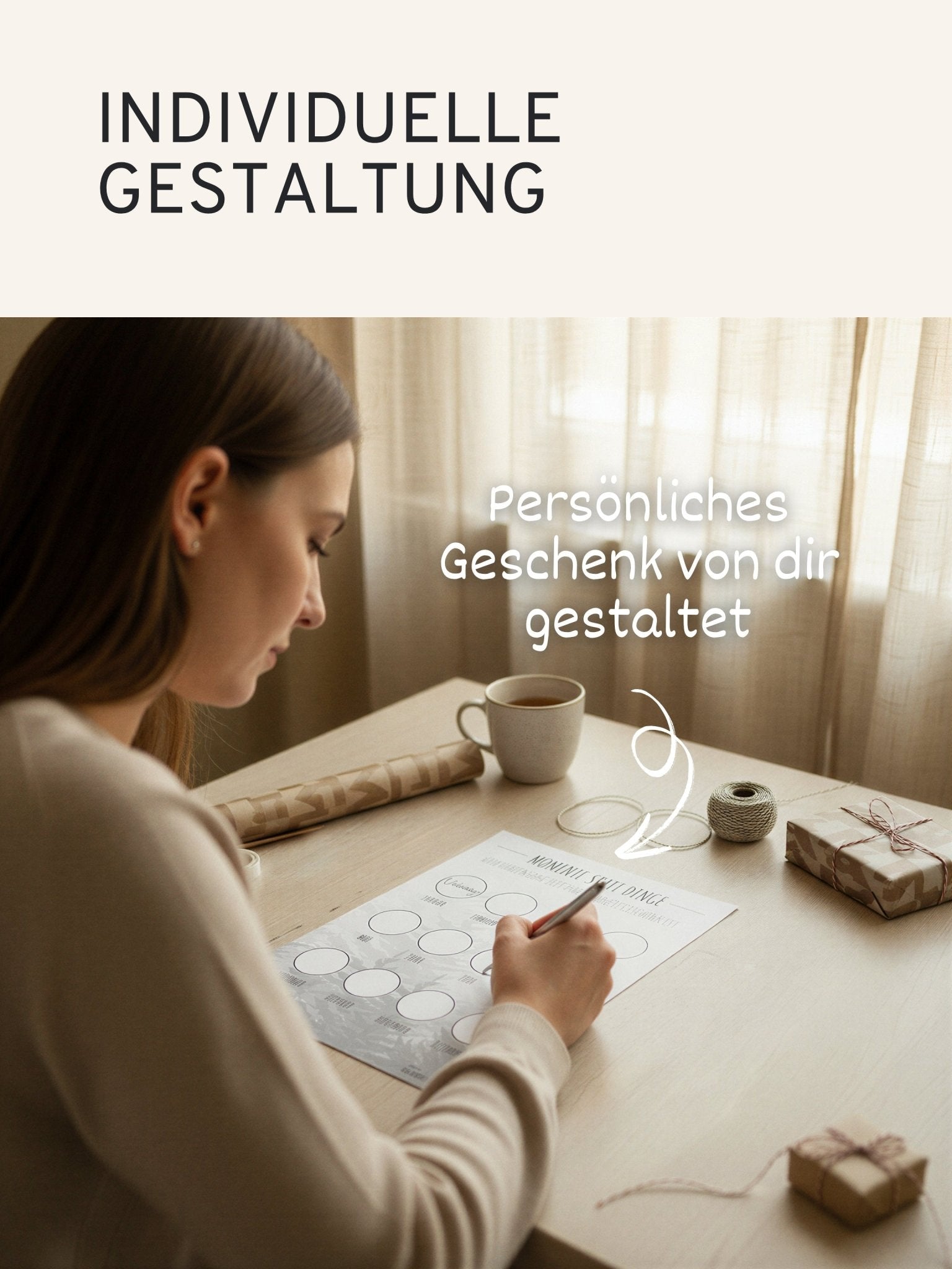 "Momente statt Dinge“ - Gutschein - Kalender - Wald - GLEDESTUND